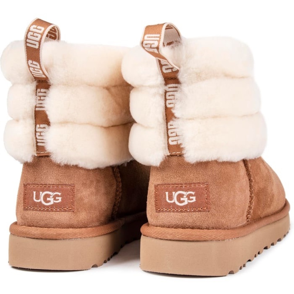 UGG FLUFF MINI QUILTED Women’s Size 11 Boots